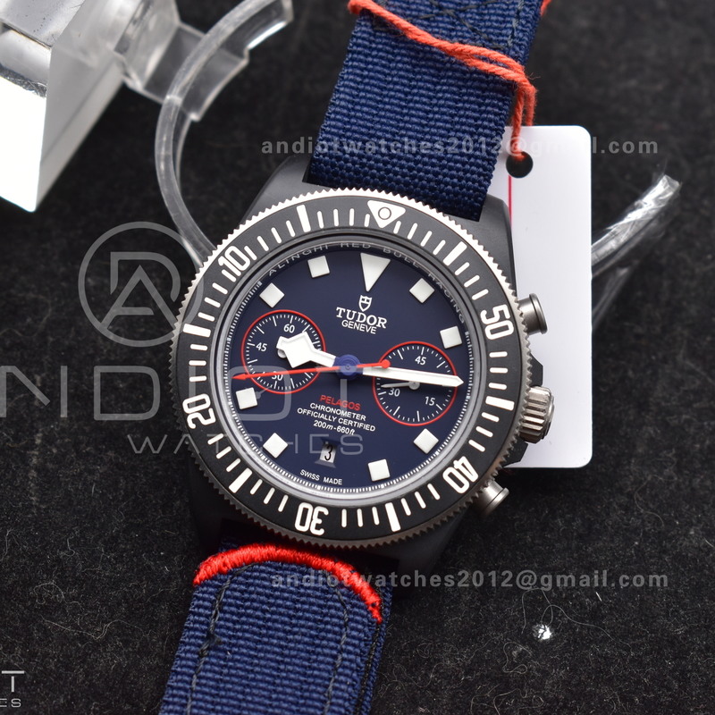 M+ Factory 1:1 Best Edition Red Bull Racing Tudor Pelagos FXD Black Titanium DD7750